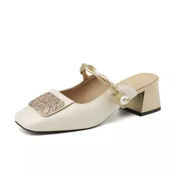 Мюли женские с закрытым носком женские Josiny, светло-розовый