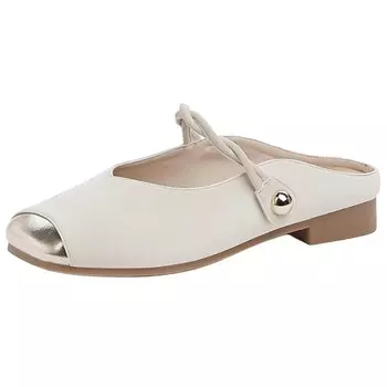 Мюли женские с закрытым носком женские Josiny, хаки