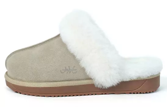 Мюли женские с закрытым носком женские Joy&Mario, хаки