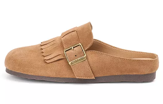 Мюли женские с закрытым носком женские Joy&Mario, цвет Apricot