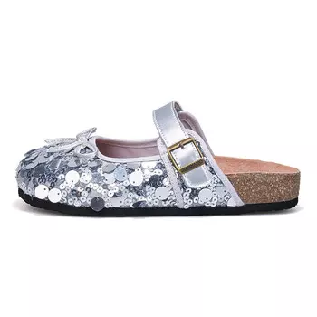 Мюли женские с закрытым носком женские Joy&Mario, зеленый