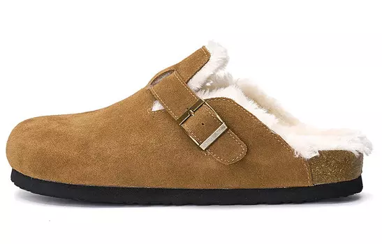 Мюли женские с закрытым носком женские Joy&Mario, коричневый