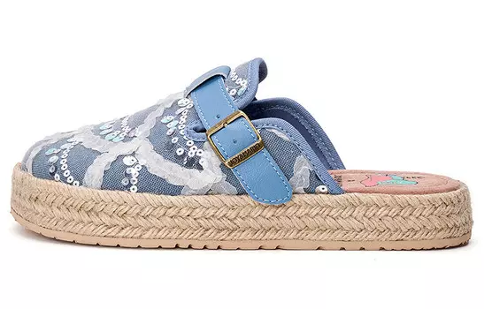 Мюли женские с закрытым носком женские Joy&Mario, синий