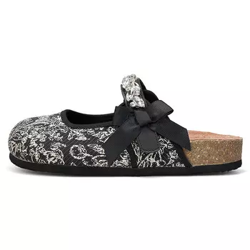 Мюли женские с закрытым носком женские Joy&Mario, черный