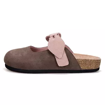 Мюли женские с закрытым носком женские Joy&Mario, серый