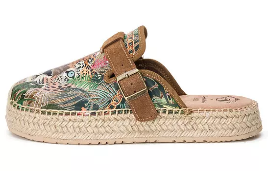 Мюли женские с закрытым носком женские Joy&Mario, зеленый