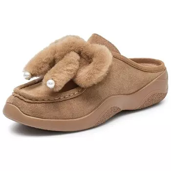 Мюли женские с закрытым носком женские Joypeace, цвет Apricot