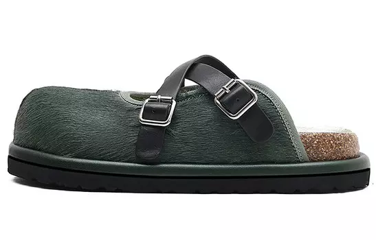 Мюли женские с закрытым носком женские Kmd, цвет Light Brown