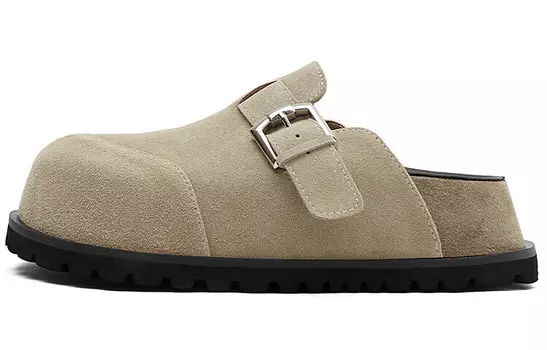 Мюли женские с закрытым носком женские Kmd, зеленый