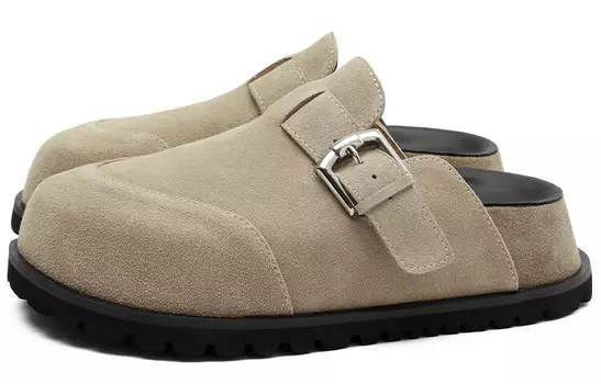 Мюли женские с закрытым носком женские Kmd, цвет Coffee