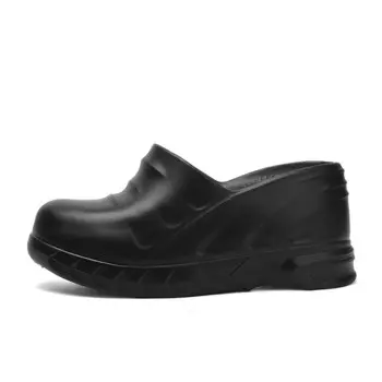 Мюли женские с закрытым носком женские Lianghuo, цвет Wilderness Black