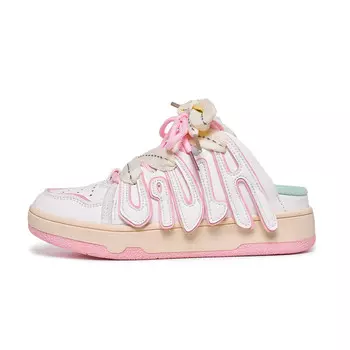 Мюли женские с закрытым носком женские Lianghuo, цвет Apple Green