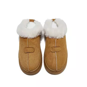 Мюли женские с закрытым носком женские Little Red Man, коричневый