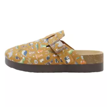 Мюли женские с закрытым носком женские Luji, розовый