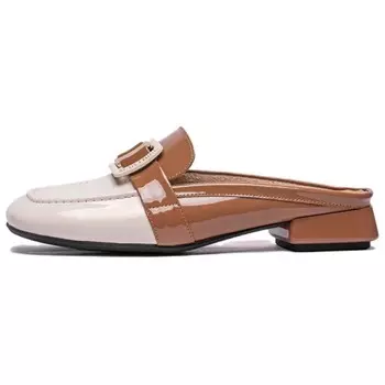 Мюли женские с закрытым носком женские Martniel, цвет Apricot