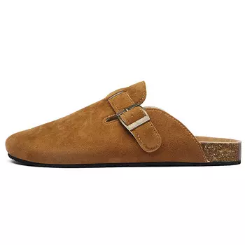 Мюли женские с закрытым носком женские Mexican, серый