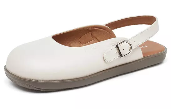 Мюли женские с закрытым носком женские Miffy, цвет Avocado Green