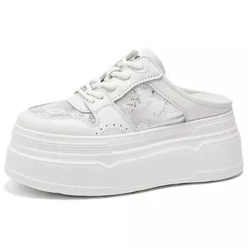 Мюли женские с закрытым носком женские Millies, серебряный