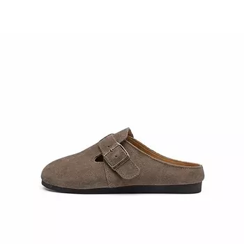 Мюли женские с закрытым носком женские Moon Buds, хаки