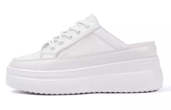 Мюли женские с закрытым носком женские Mulinsen, белый