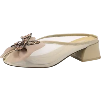 Мюли женские с закрытым носком женские Mulinsen, черный