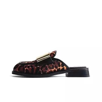 Мюли женские с закрытым носком женские Myki, черный