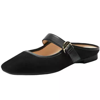 Мюли женские с закрытым носком женские Nini West, черный