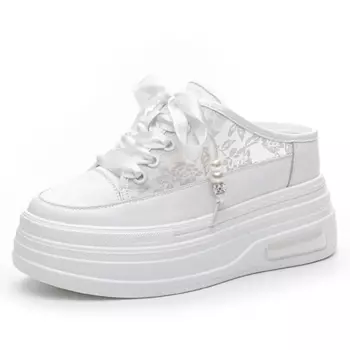 Мюли женские с закрытым носком женские Nrdrofficial, бежевый