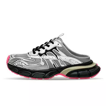 Мюли женские с закрытым носком женские Nsiosc, цвет Silver Pink