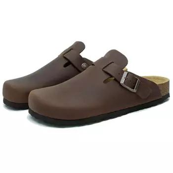 Мюли женские с закрытым носком женские Ozzeg, темно-серый