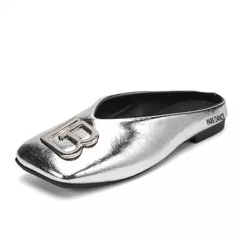 Мюли женские с закрытым носком женские Park Dance, черный