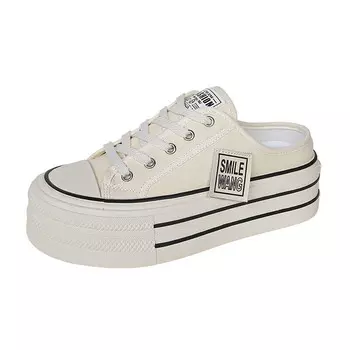 Мюли женские с закрытым носком женские Park Dance, белый