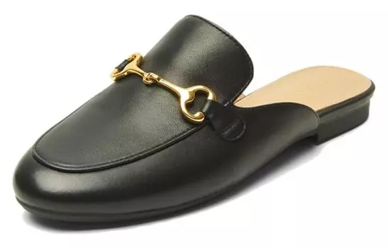 Мюли женские с закрытым носком женские Pt'Son, черный