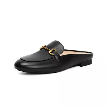 Мюли женские с закрытым носком женские Pt'Son, черный