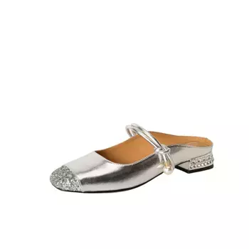 Мюли женские с закрытым носком женские Pwpj, золотой