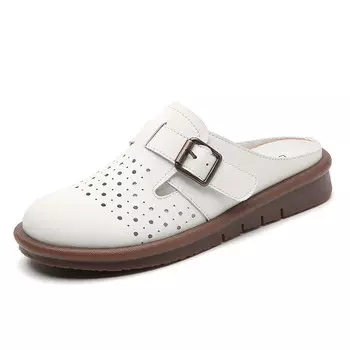 Мюли женские с закрытым носком женские Reivantix, цвет 9982 Beige