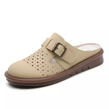 Мюли женские с закрытым носком женские Reivantix, цвет 9982 Khaki