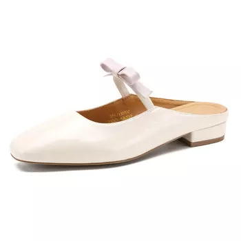 Мюли женские с закрытым носком женские Safiya, серебряный