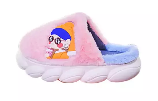 Мюли женские с закрытым носком женские Shit, цвет Pink - rich woman is rich