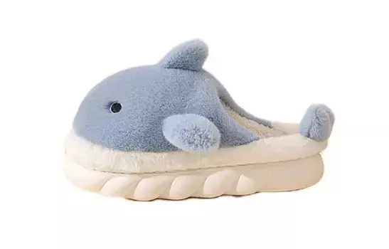 Мюли женские с закрытым носком женские Shit, цвет Whale blue