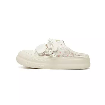 Мюли женские с закрытым носком женские Shoe Lady, бежевый/розовый