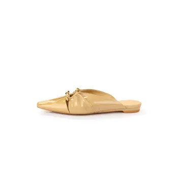 Мюли женские с закрытым носком женские Studio Lee, черный