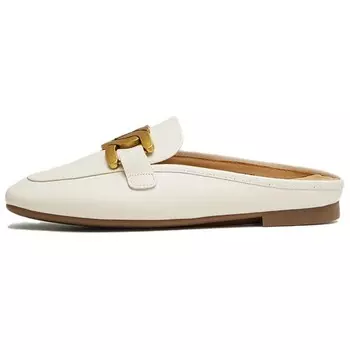 Мюли женские с закрытым носком женские Tata, бежевый