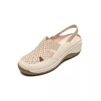 Мюли женские с закрытым носком женские Tataya, цвет Apricot