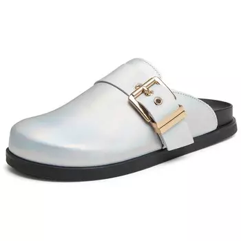 Мюли женские с закрытым носком женские Teenmix, черный