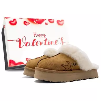 Мюли женские с закрытым носком женские Ugg, цвет Chestnut Brown