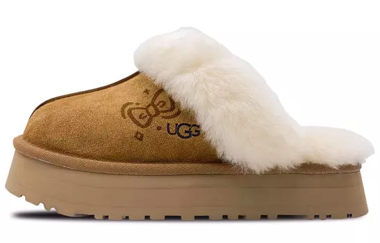 Мюли женские с закрытым носком женские Ugg, цвет Chestnut Brown