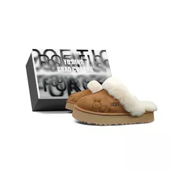 Мюли женские с закрытым носком женские Ugg, цвет Chestnut