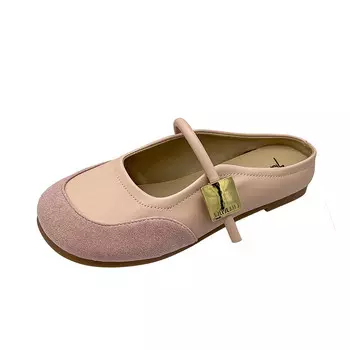 Мюли женские с закрытым носком женские Xingdiman, розовый