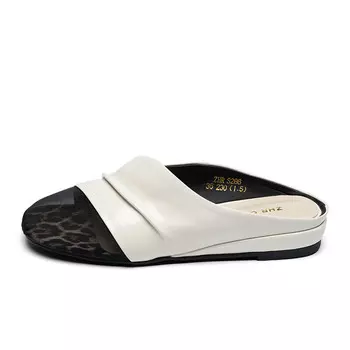 Мюли женские с закрытым носком женские Zhr, черный